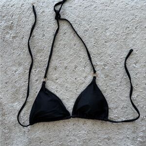 Black Triangle Bikini Top